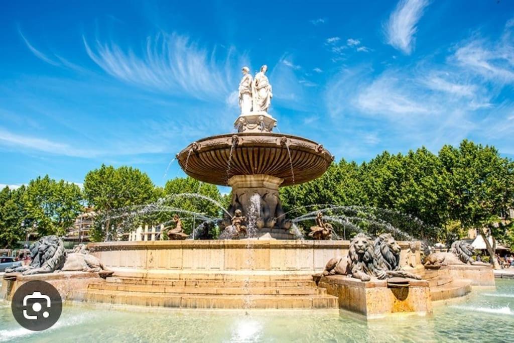 Joli T2 Lumineux Avec Balcon Et Wifi - Proche Cv Daire Aix-en-Provence Dış mekan fotoğraf